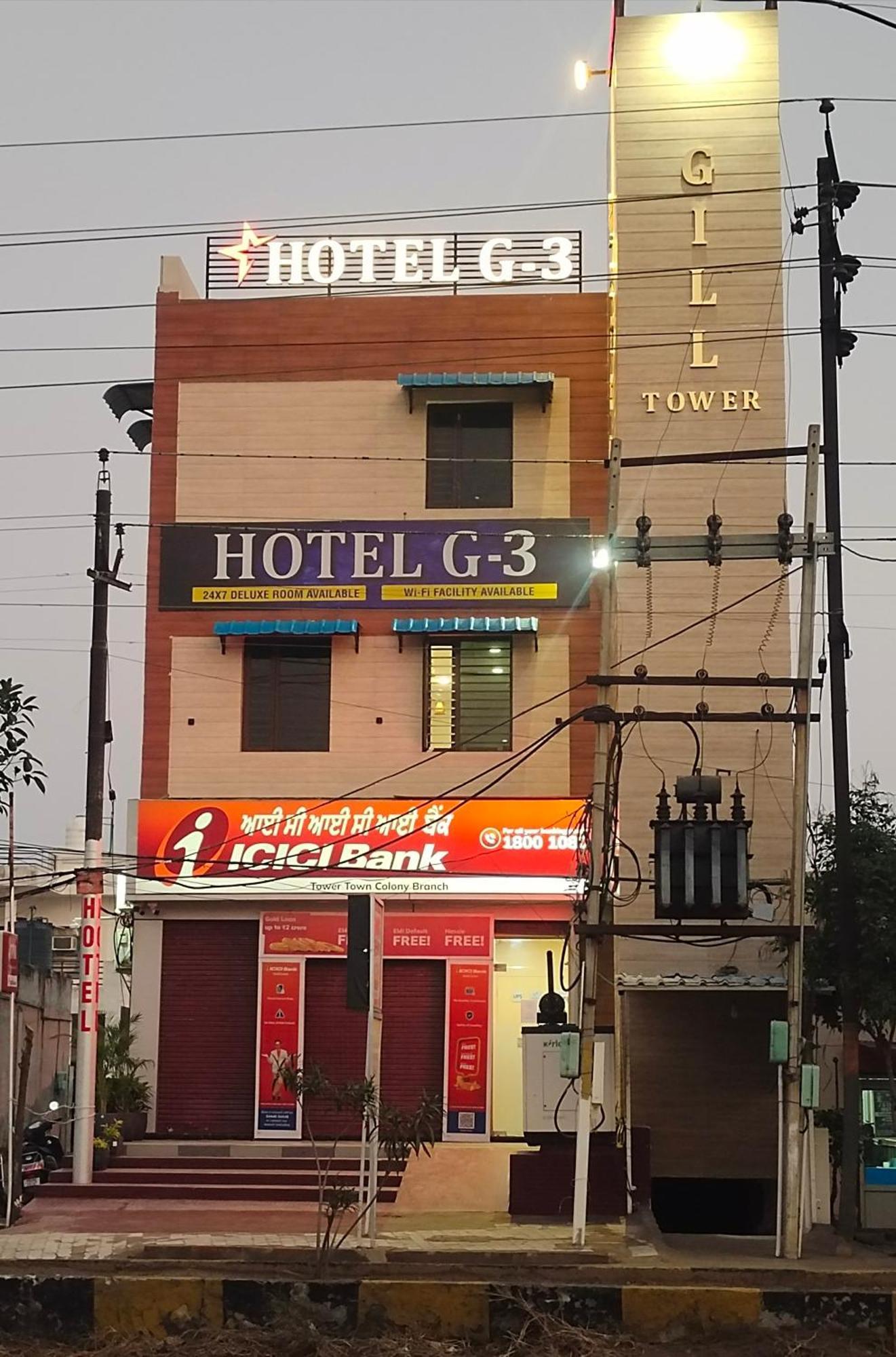 Hotel G-3 Jalandhar Bagian luar foto
