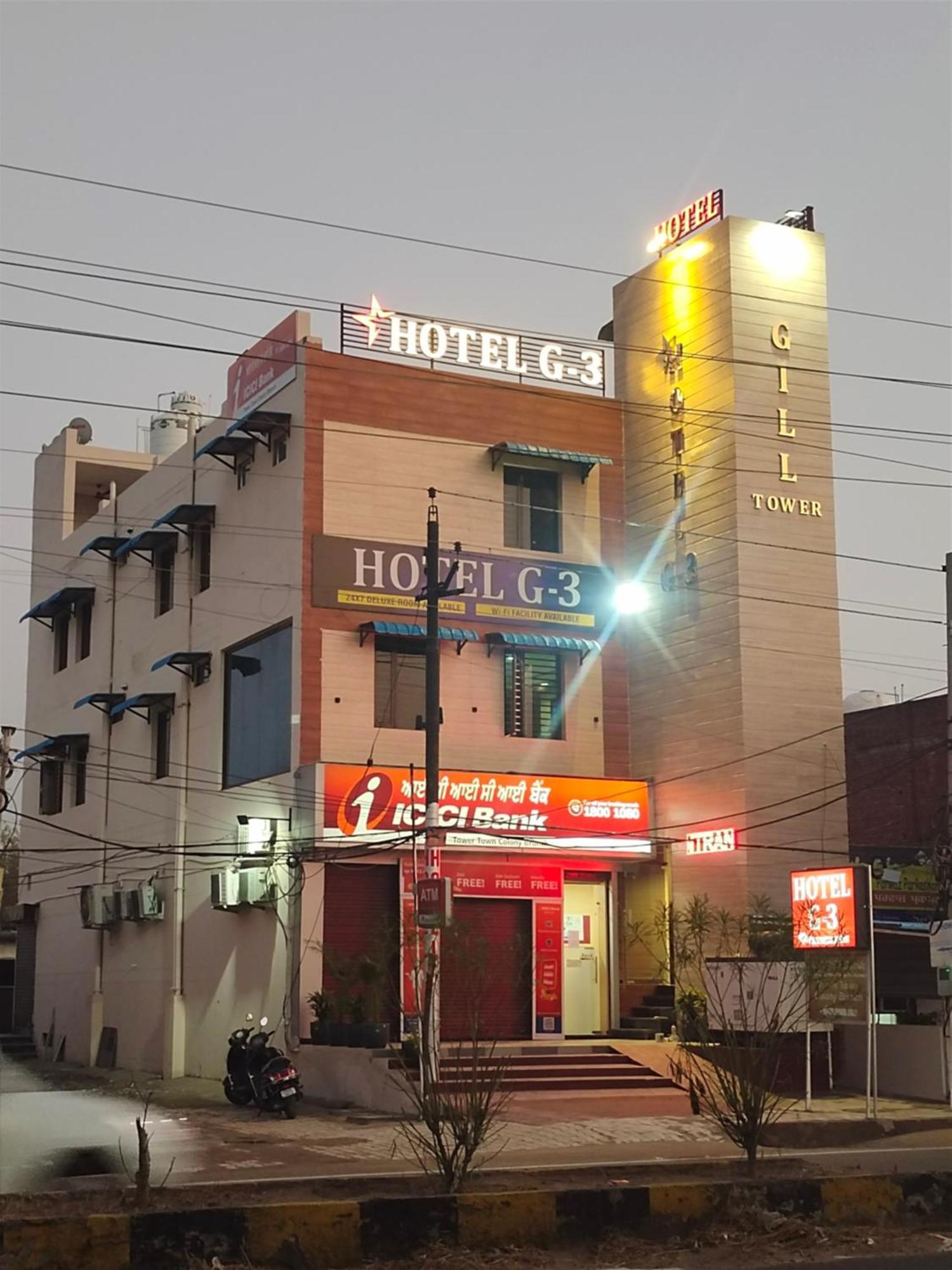 Hotel G-3 Jalandhar Bagian luar foto